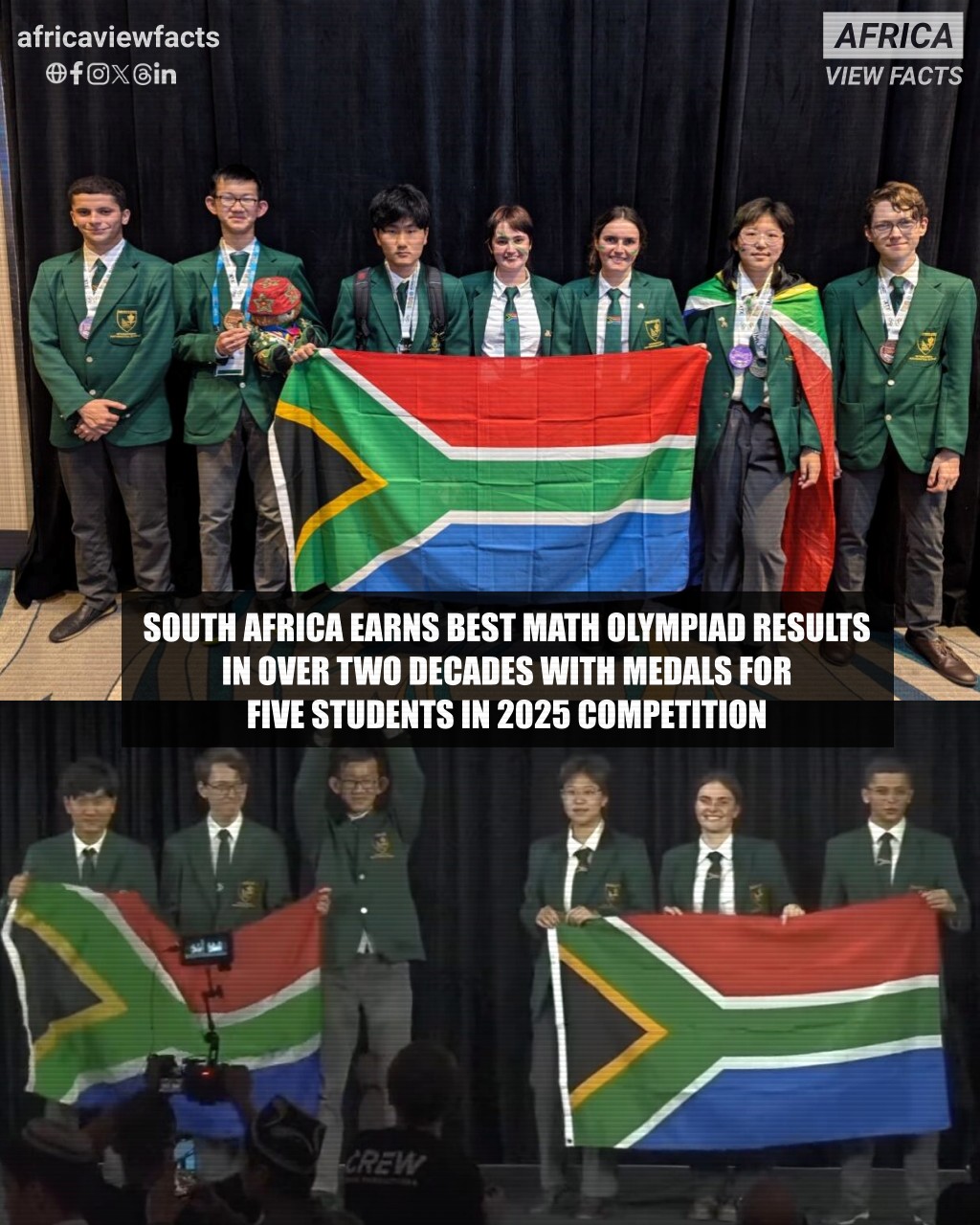 Africa - South Africa 🇿🇦 just achieved its best result in over 20 years ...