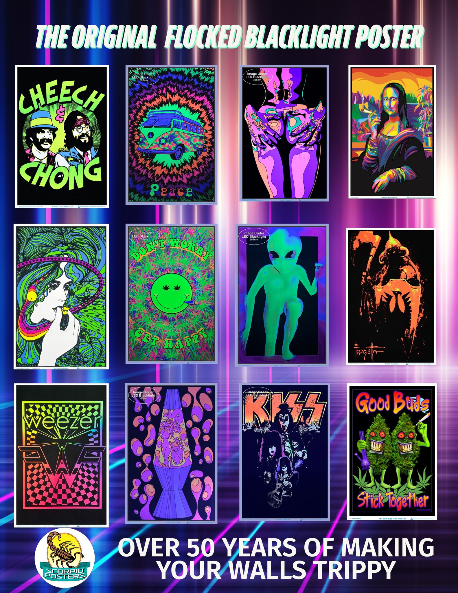 Always loved blacklight posters 😃🎆💡brand new!