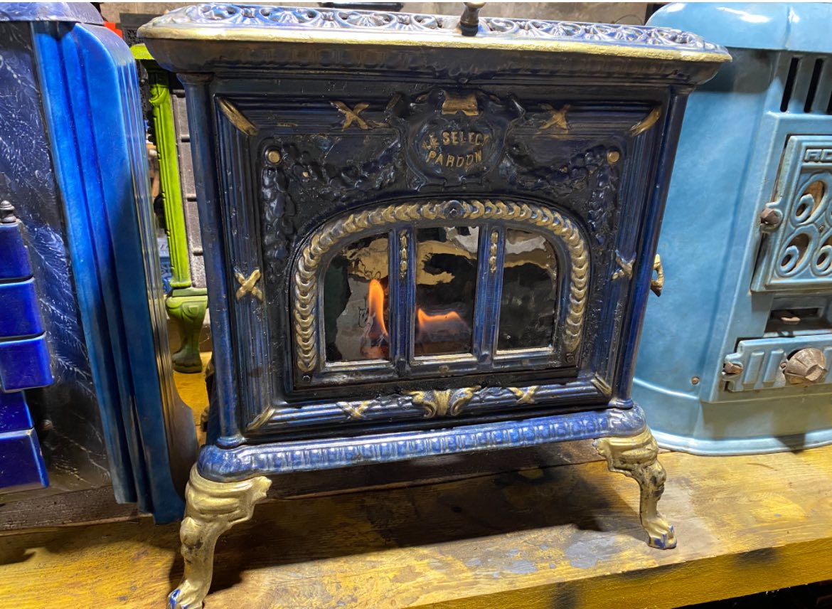 Ecofriendly French art nouveau stoves for sale