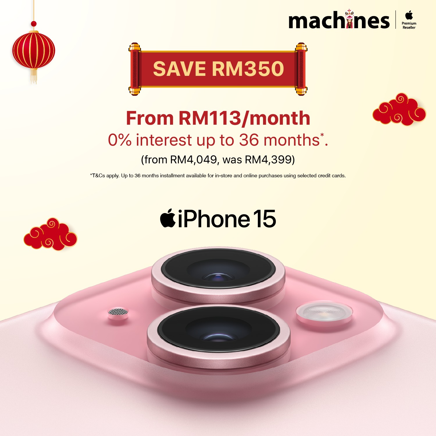 Machines - iPhone 15 brings you Dynamic Island, a 48MP... | Facebook