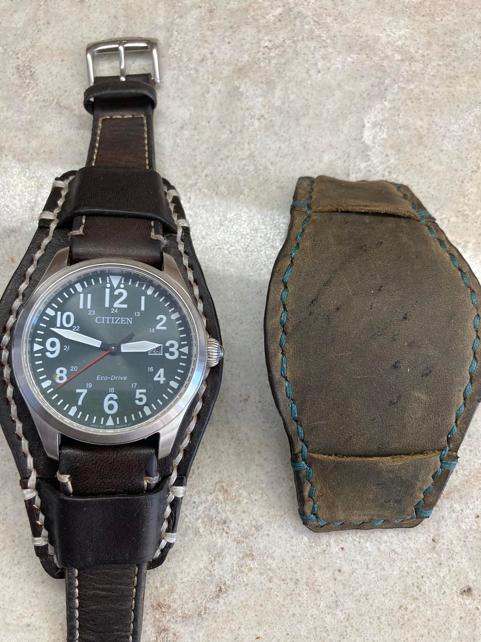 GBuddy Leather - A watch strap order done for a nice watch. | Facebook