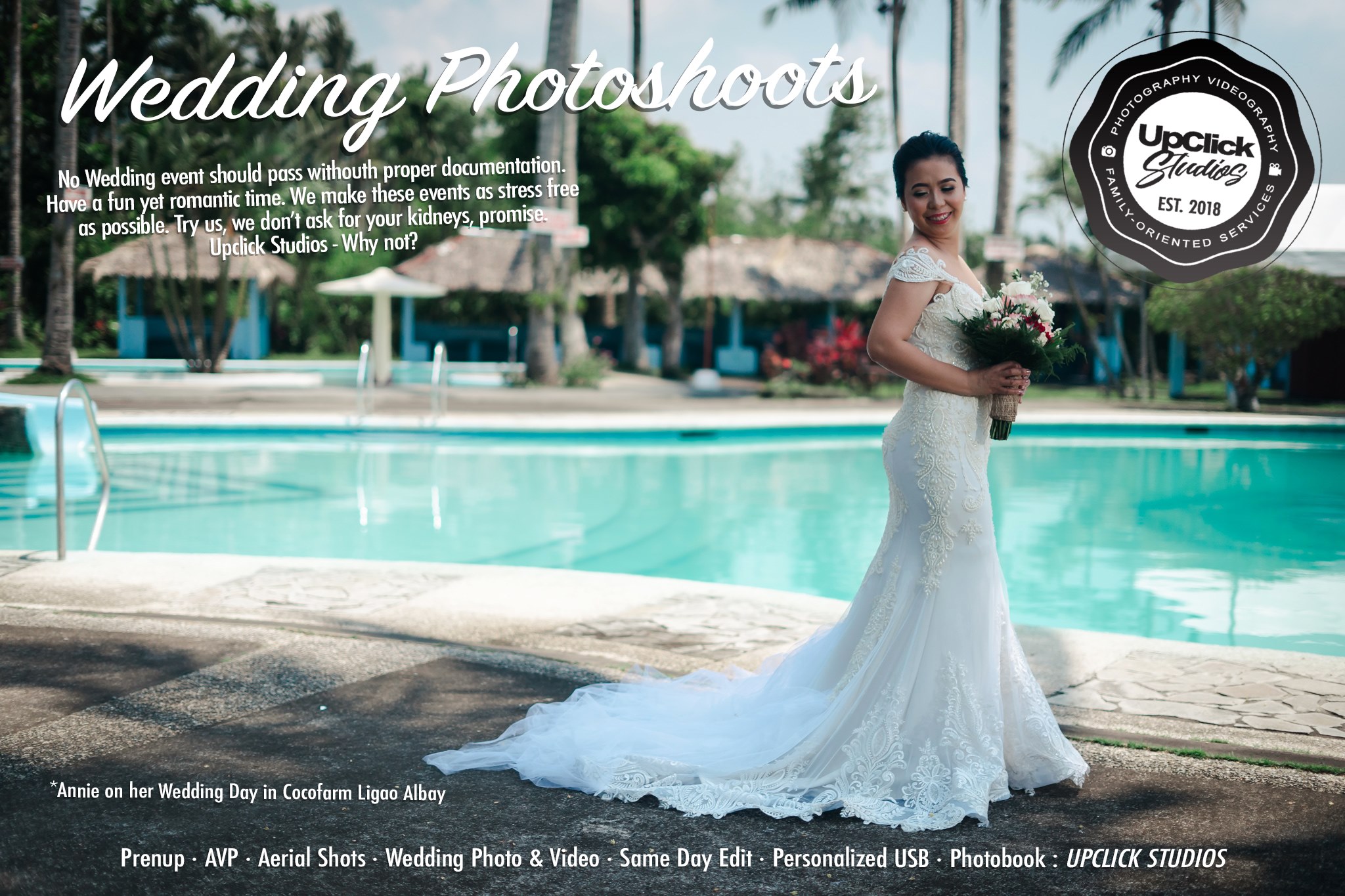 UpClick Studios - Whoah! Here's a Ligao Wedding to take a... | Facebook