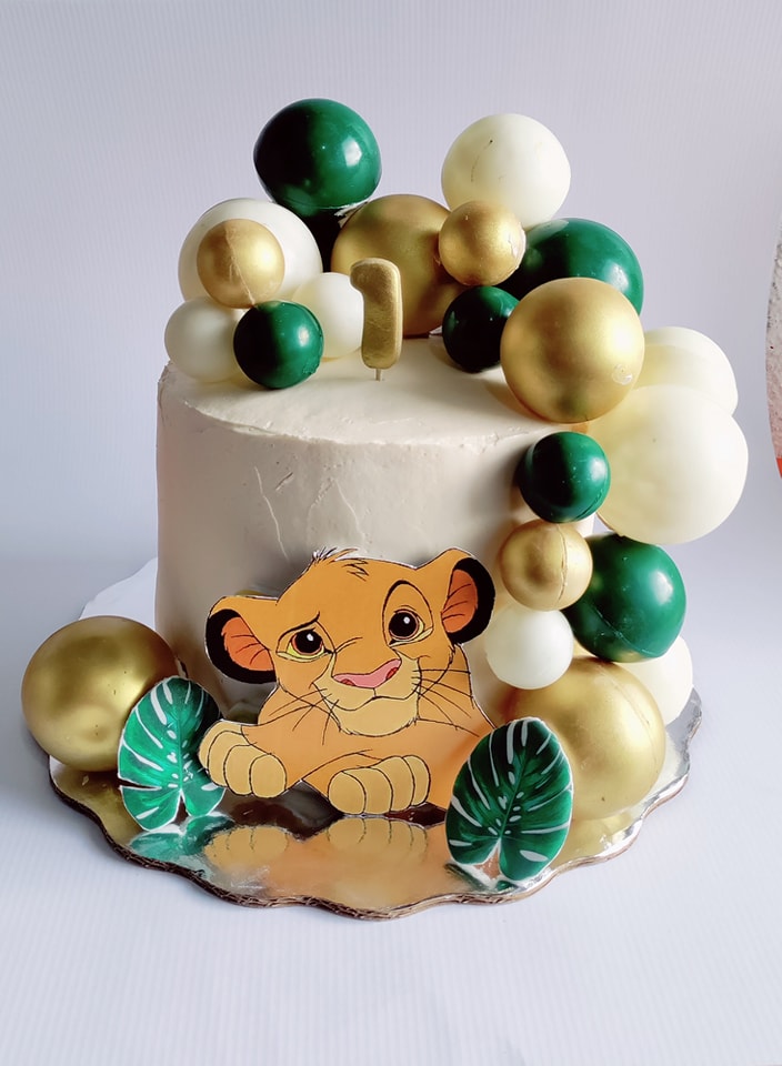 Jazmin Cupcakes - Pastel de Simba, pan de vainilla con... | Facebook