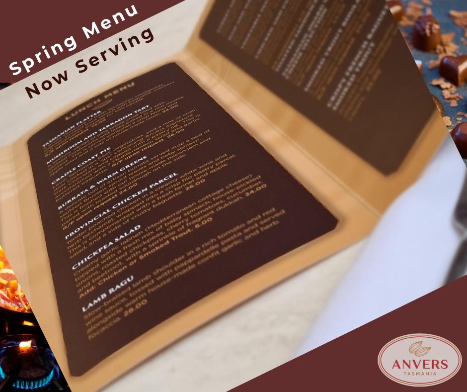 Anvers - Spring Has Sprung — And So Has Our New Menu! We’re serving up ...