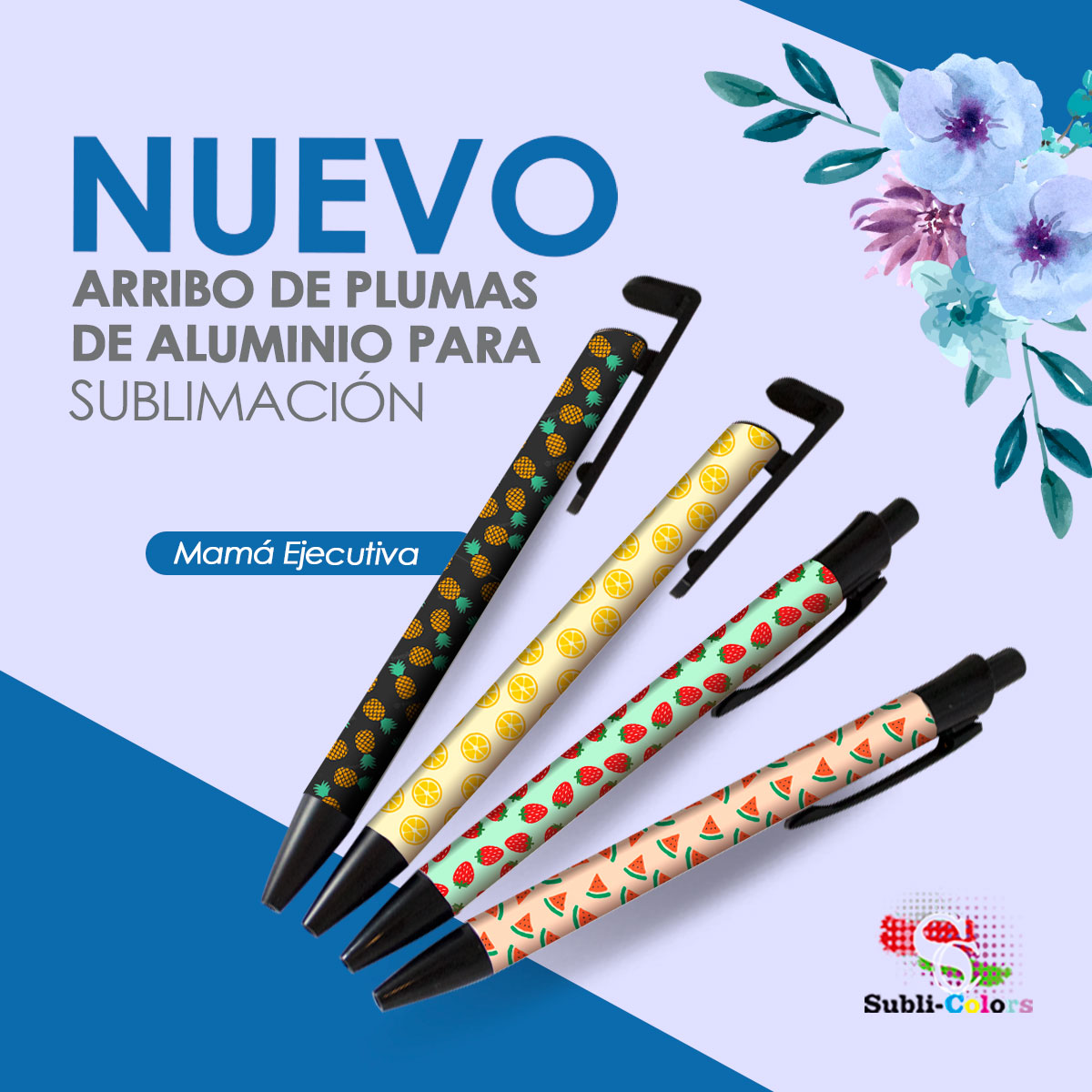 Subli-Colors - ⭐ ¡NUEVO! Arribo de Plumas de Aluminio,... | Facebook