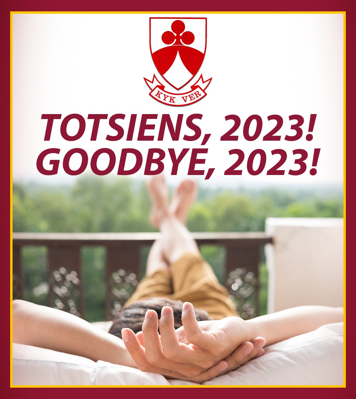 Totsiens, 2023! Hoërskool... - Ovie Nuus - Amptelik | Facebook
