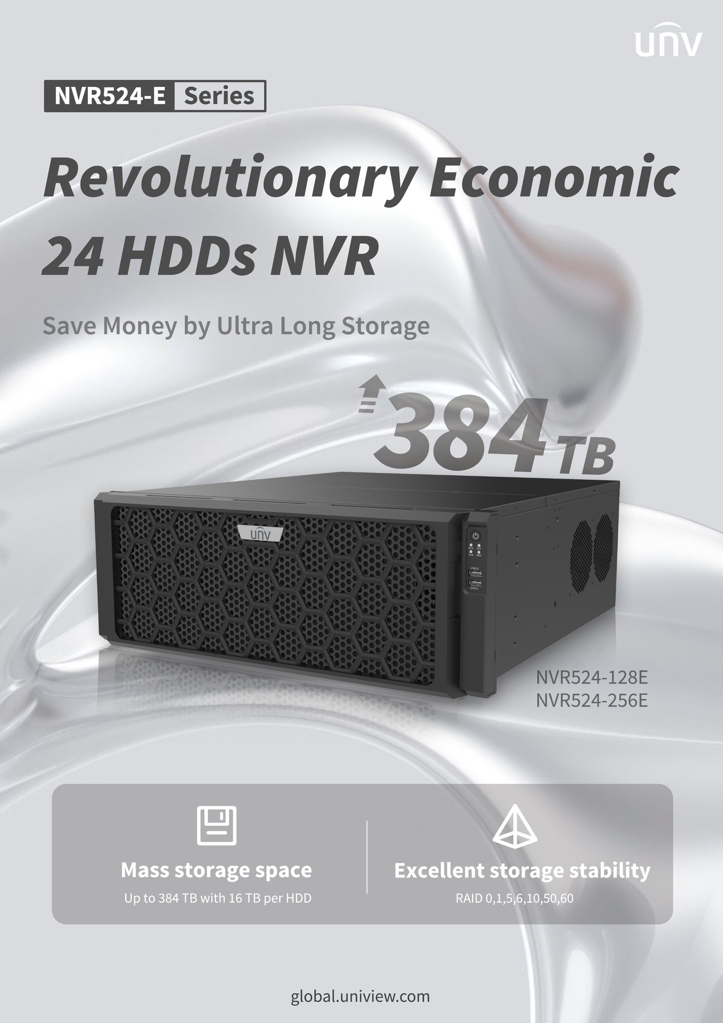 Uniview - UNV NVR524-E Series: Revolutionizing Storage for Mid-to High ...