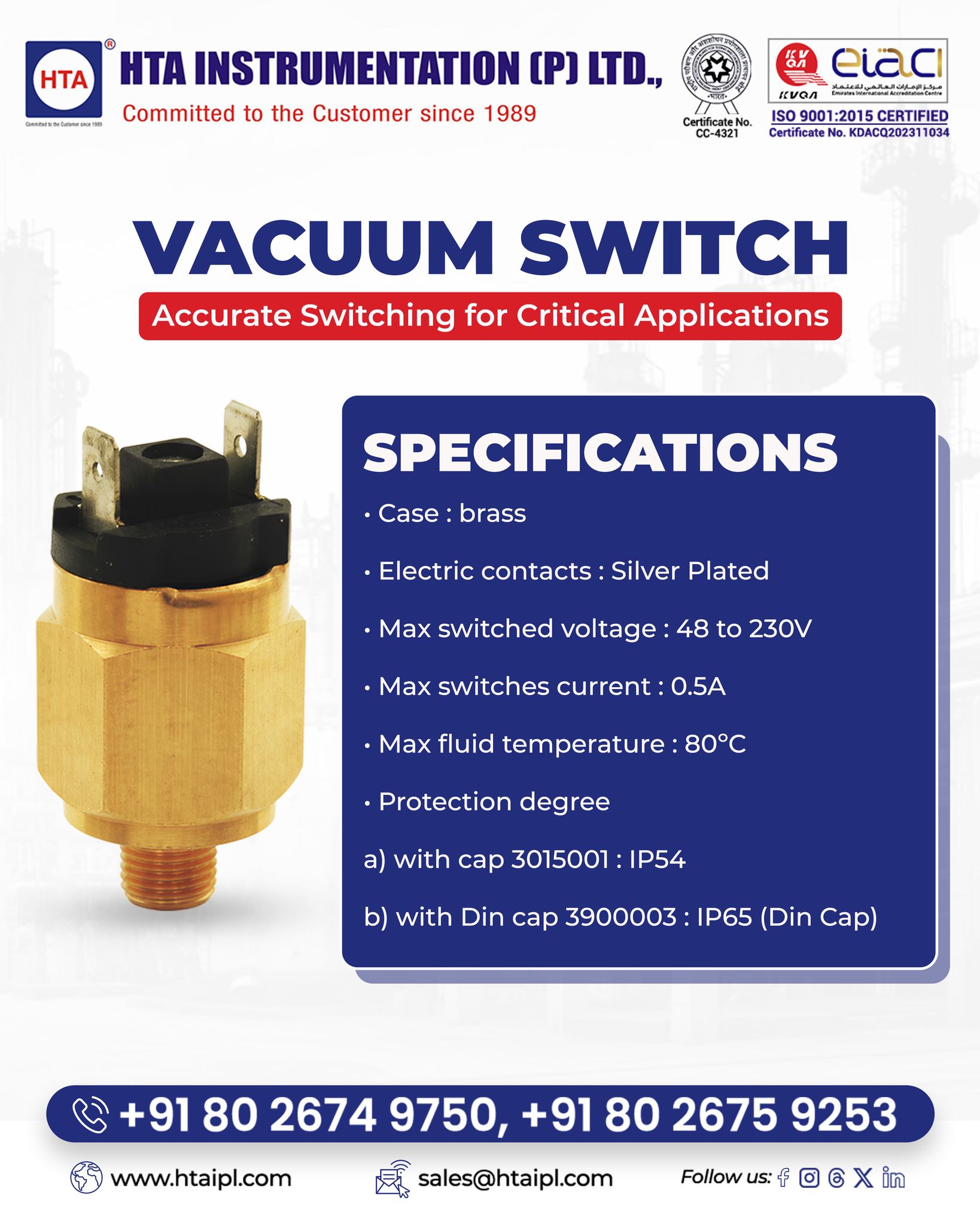 HTA Instrumentation - PVT LTD | Bangalore