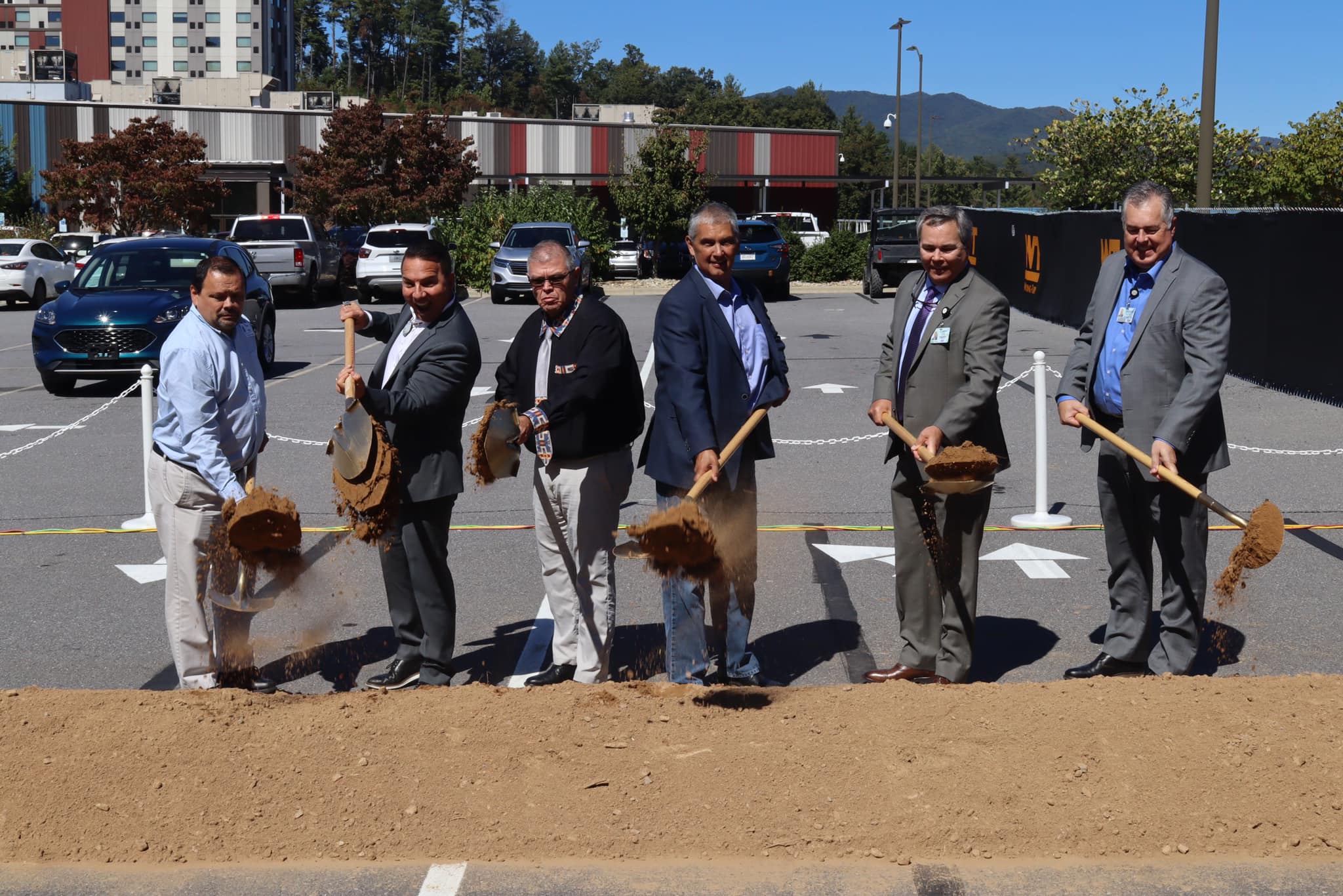 Today ground was broken on a $275... - Cherokee One Feather