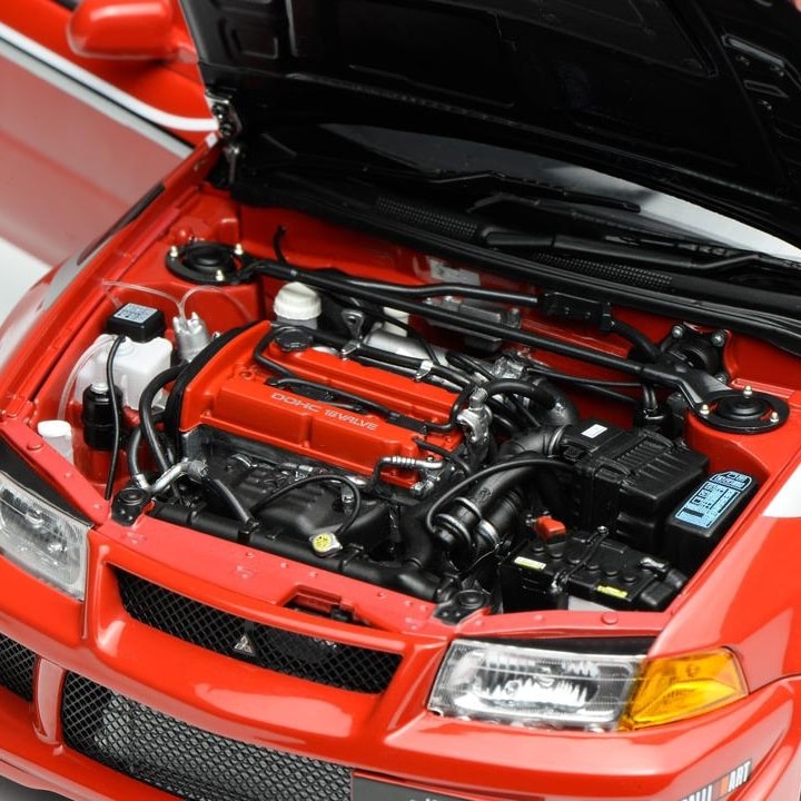 🔥 1:18 Motorhelix Mitsubishi Lancer Evolution VI GSR T.M.E (Tommi