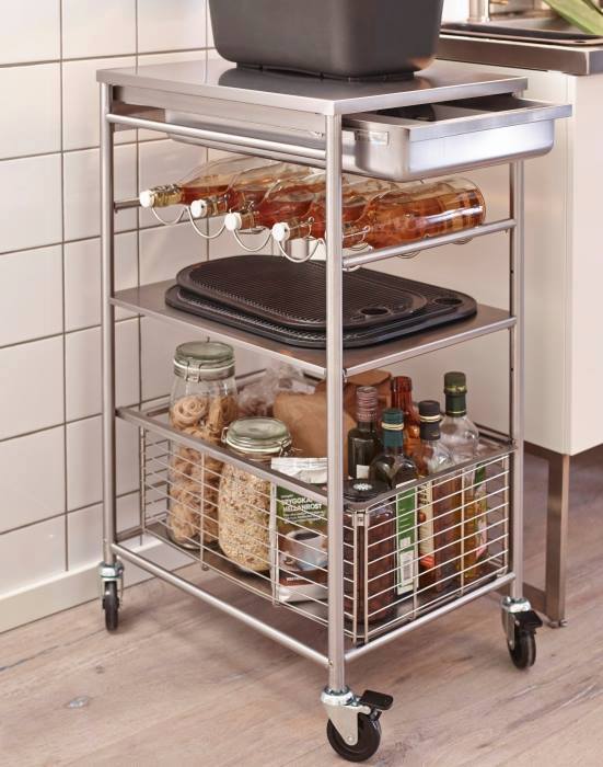 IKEA - GRUNDTAL kitchen trolley $189 http://bit.ly/IKEAsgGRUNDTALktntrolley