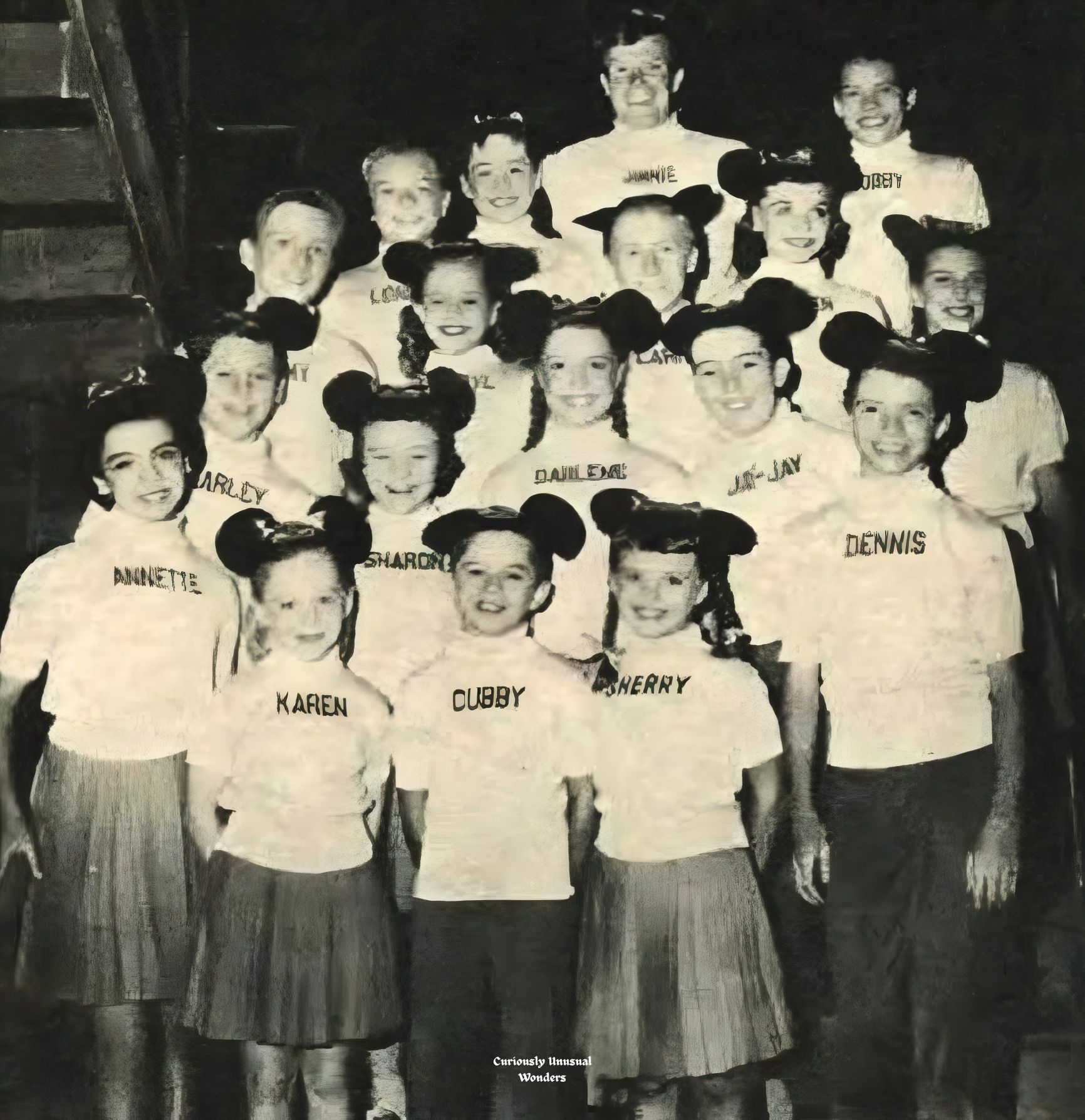 Mickey Mouse Club mouseketeers photo 1957