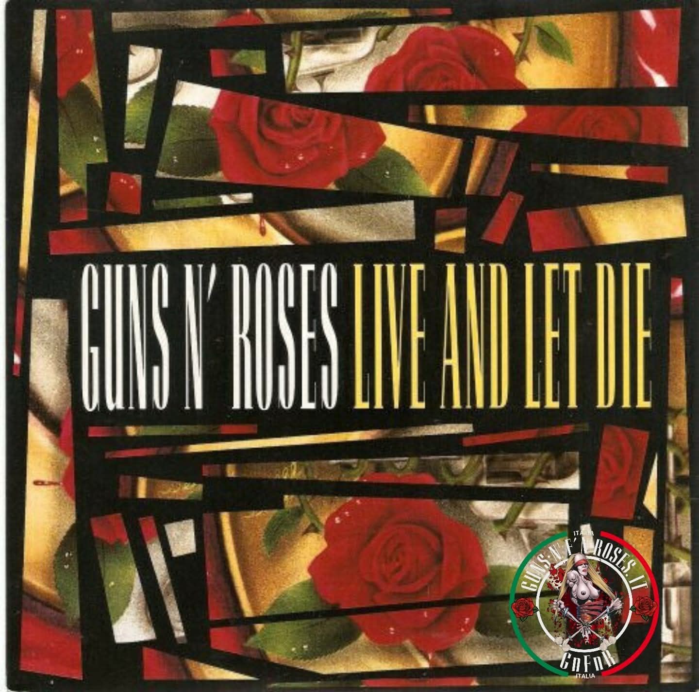 N' Live in Indiana Guns Roses レコード 1991