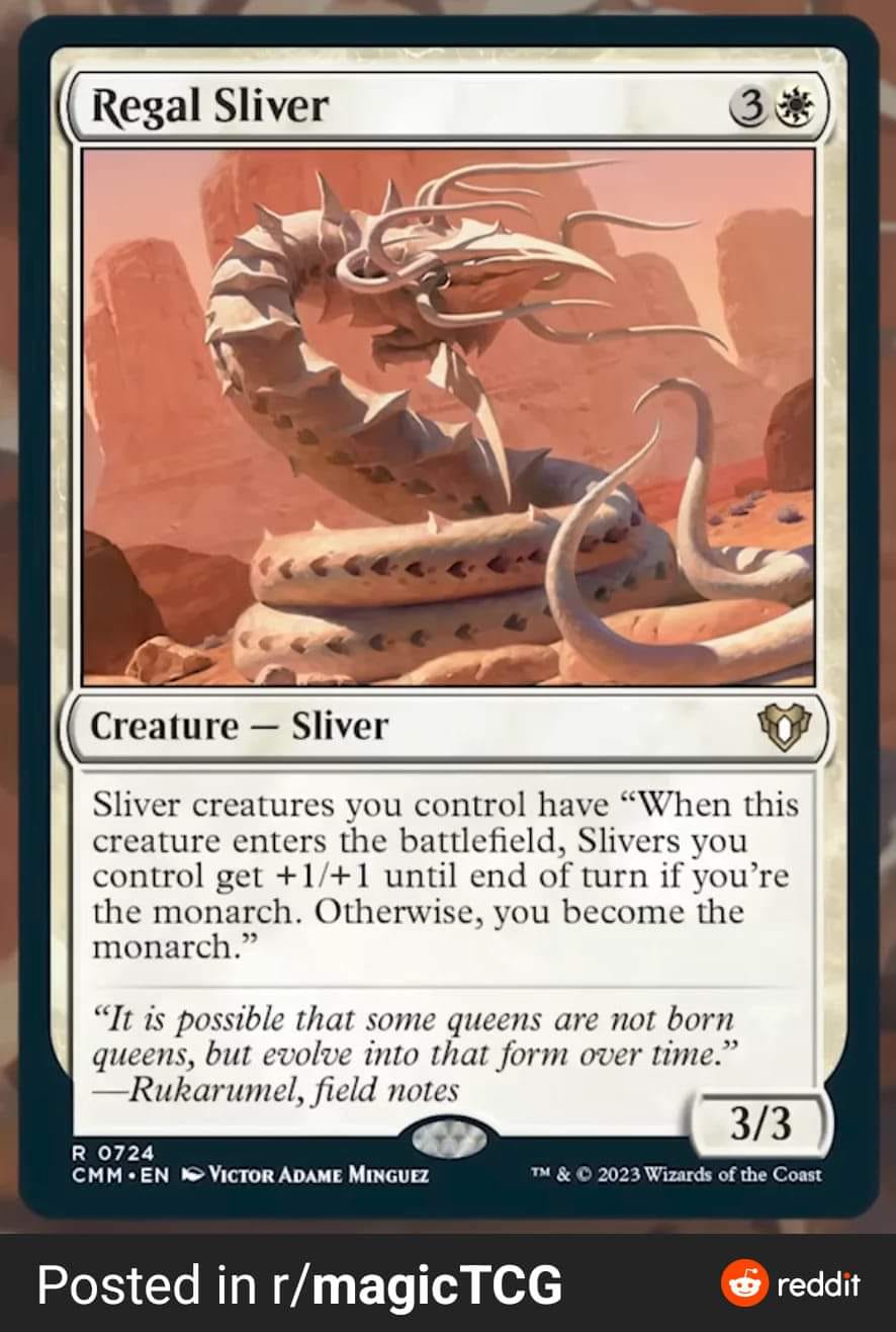Current sliver cards list?
