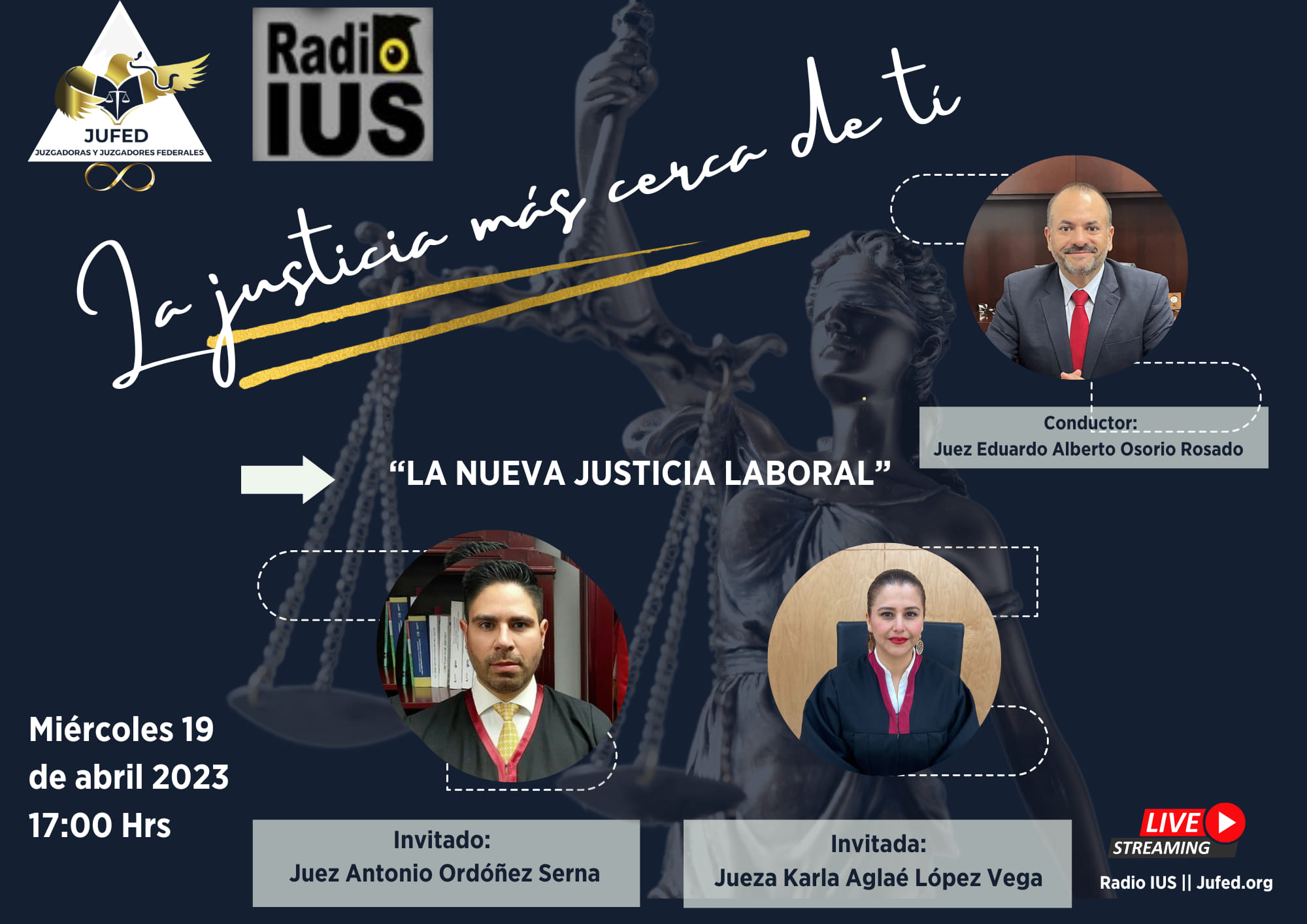 JUFED - #JUFED y #RadioIUS presentan el estreno de la segunda temporada ...
