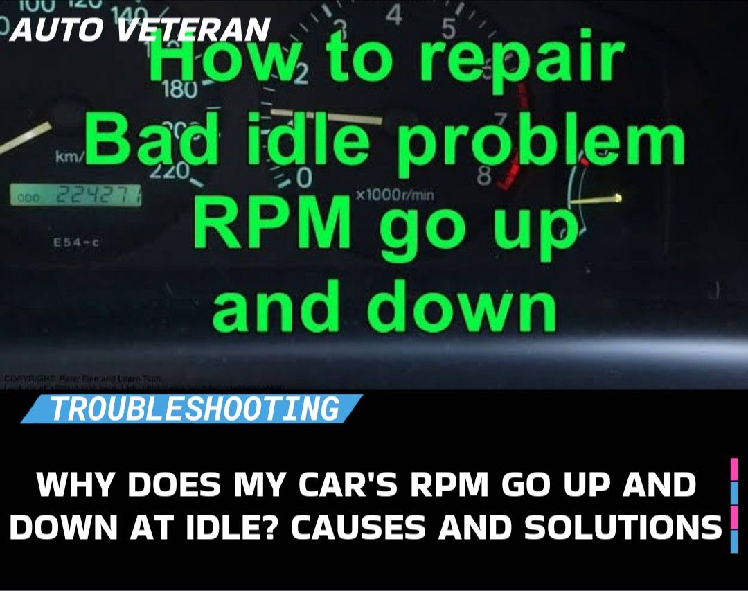 Why is my rpm fluctuating while driving?