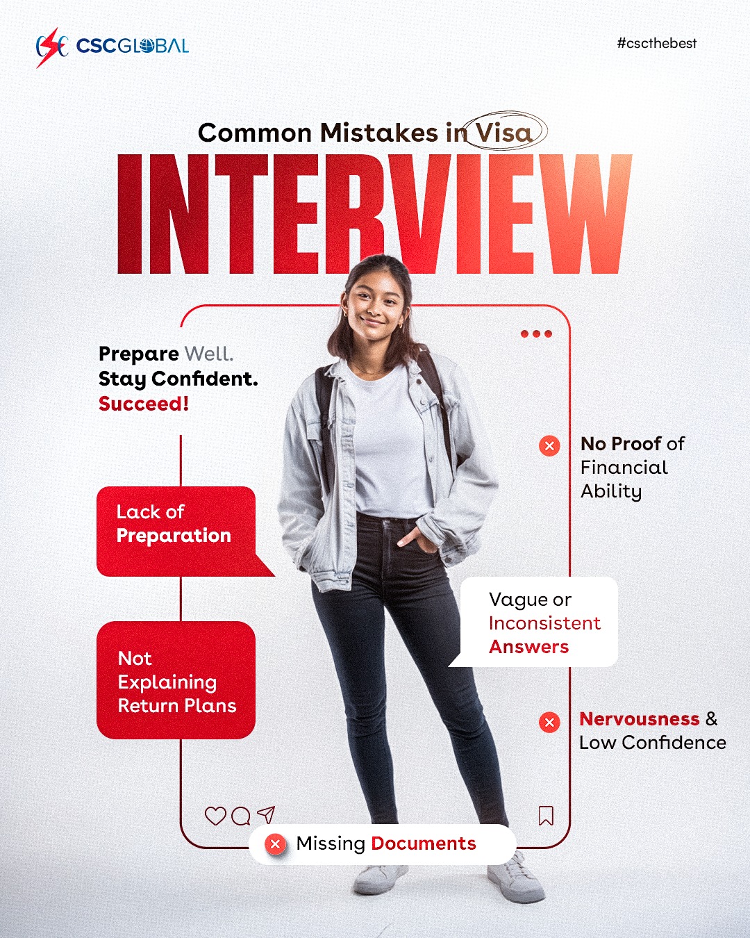 Your visa interview is one of... - CSC Global, New Baneshwor | Facebook