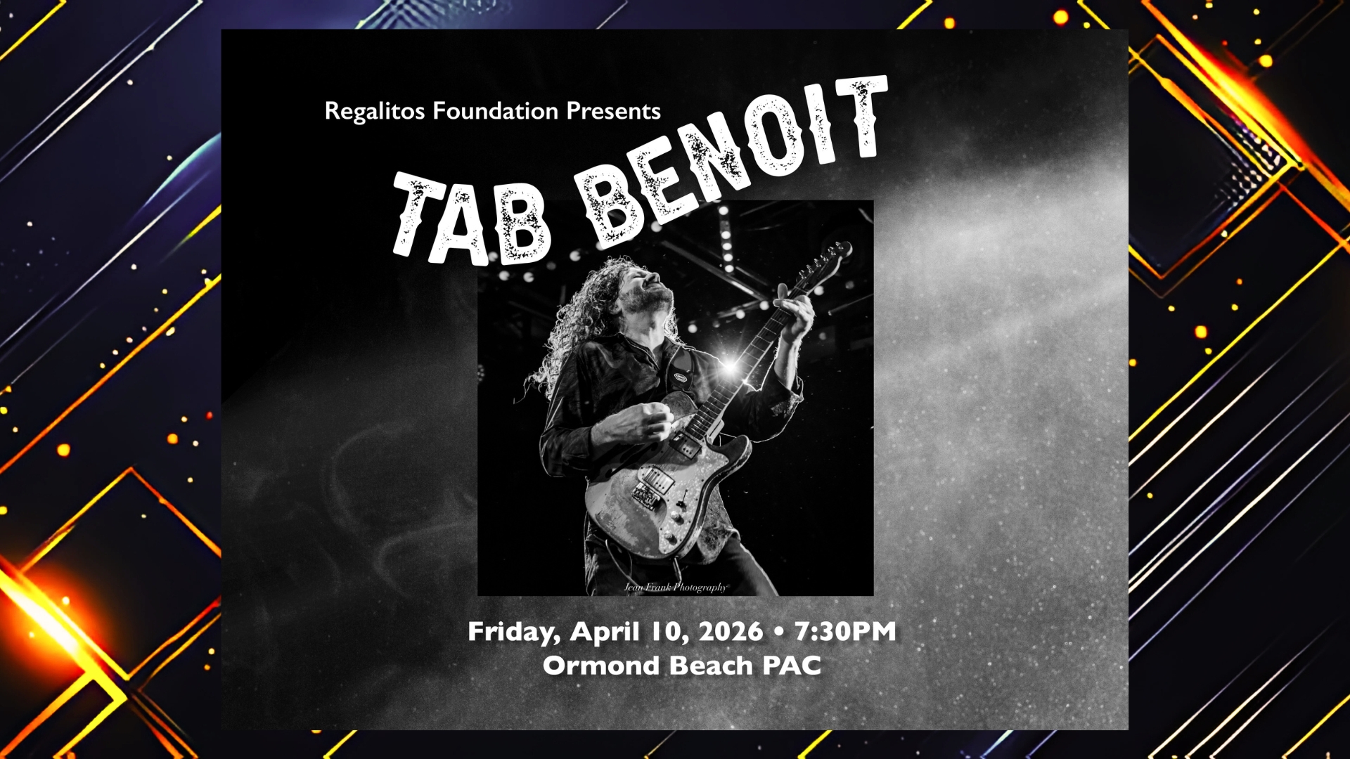 An Evening with Blues Legend Tab Benoit
