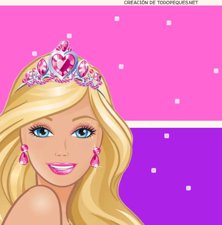Todo Peques - ️ Bonito Kit Imprimible de Barbie para...