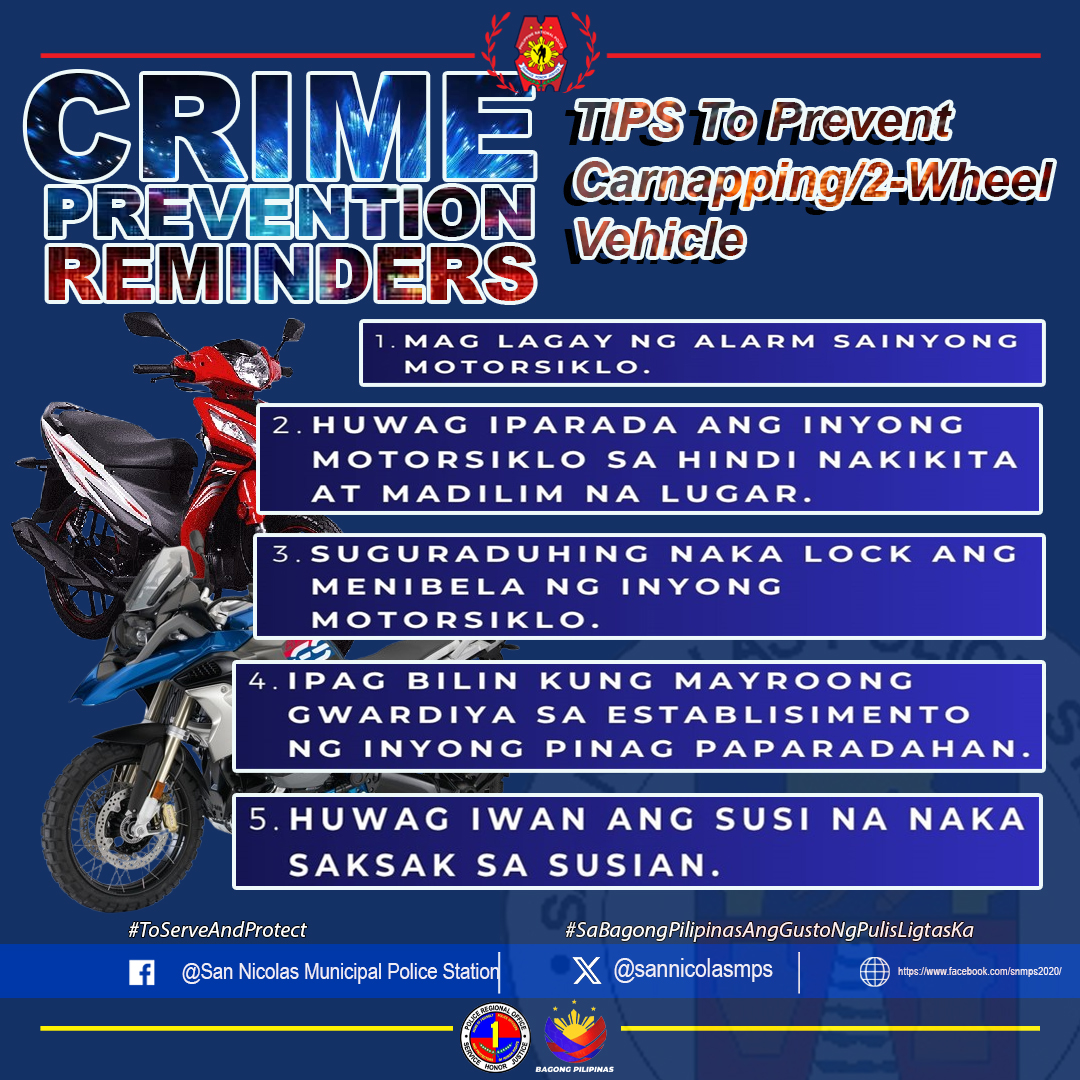 San - #SaBagongPilipinasAngGustongPulisLigtasKa # ...