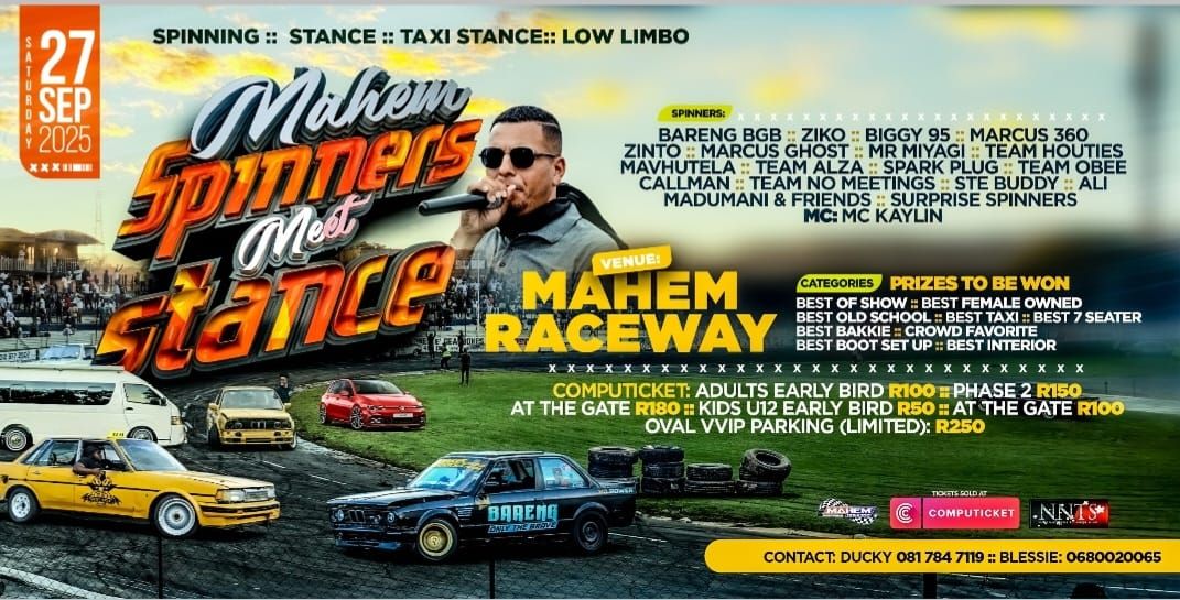 NNTS - Game on https://computicket.com/event/mahem_spinners_meet_stance ...