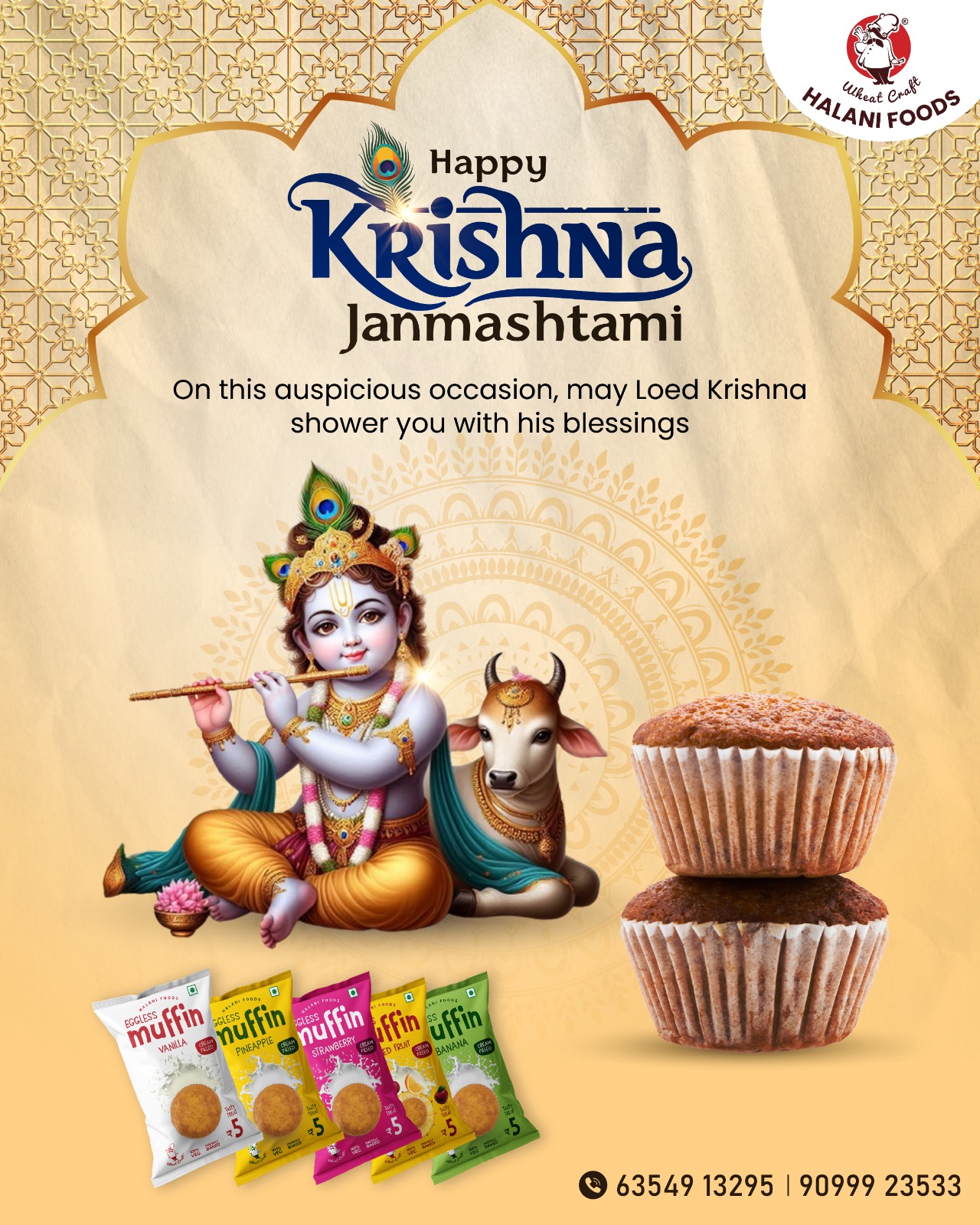 Halani - On this Janmashtami, celebrate with the sweetness of Krishna’s ...