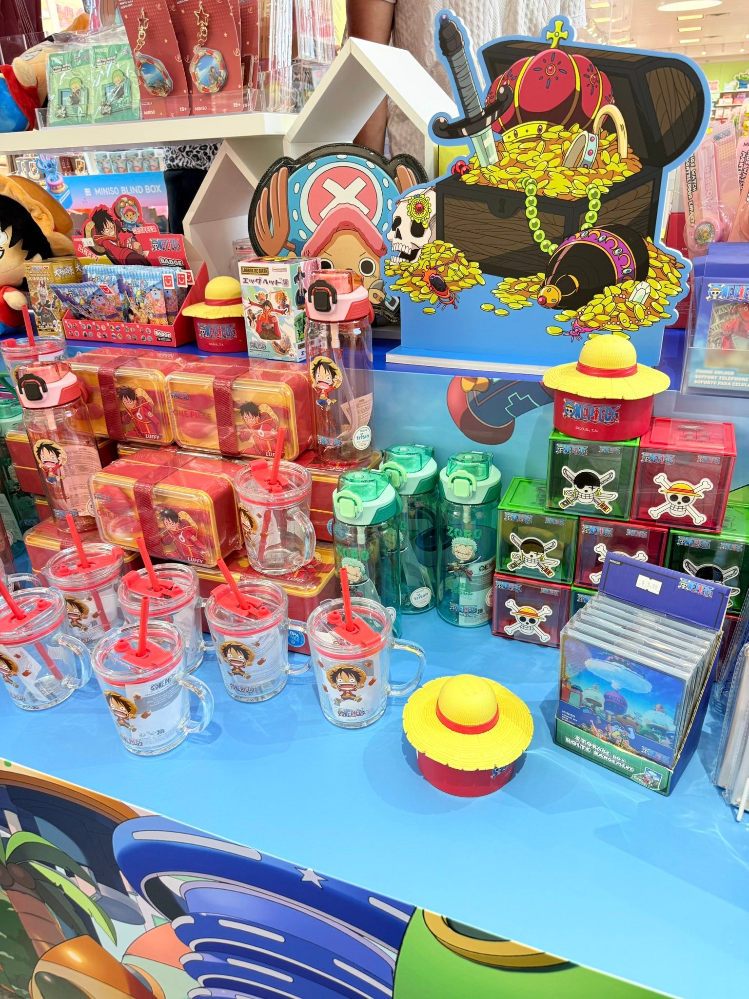 New One Piece collection at Belden Village's Miniso!! Check it out 🤩