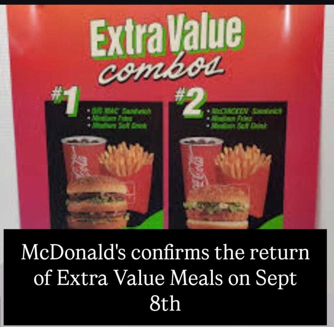 Greasy News - There will be eight different Extra Value... | Facebook