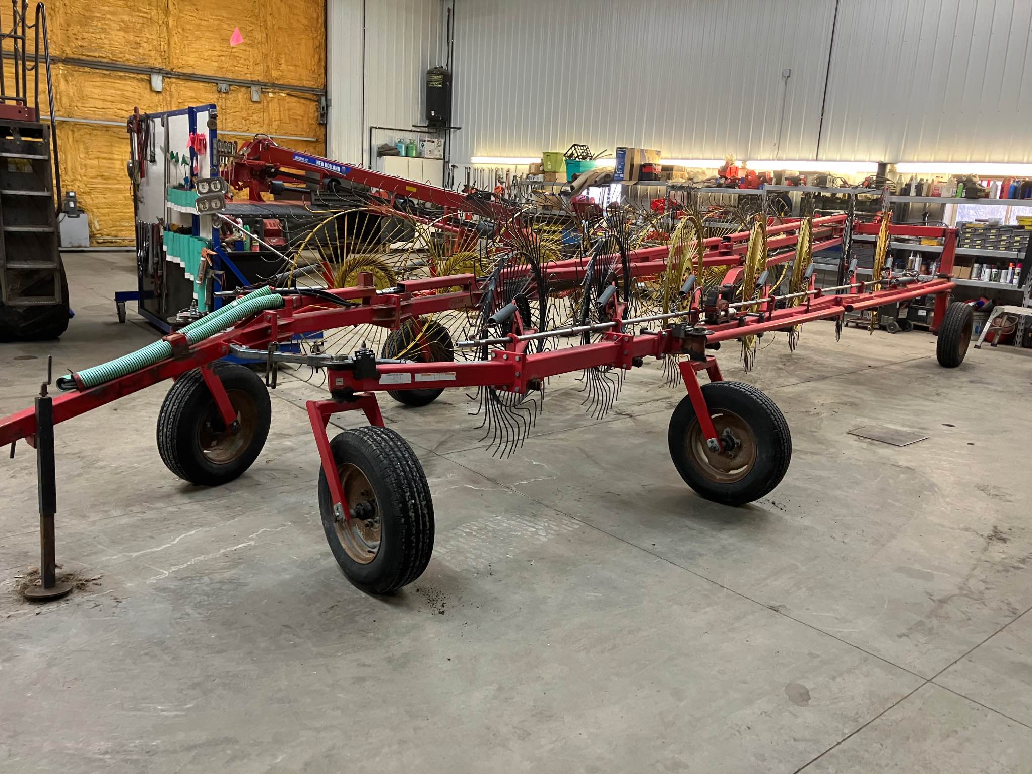For sale: Enrossi 14 wheel hay rake - Wheelbarrows, Carts & Wagons ...