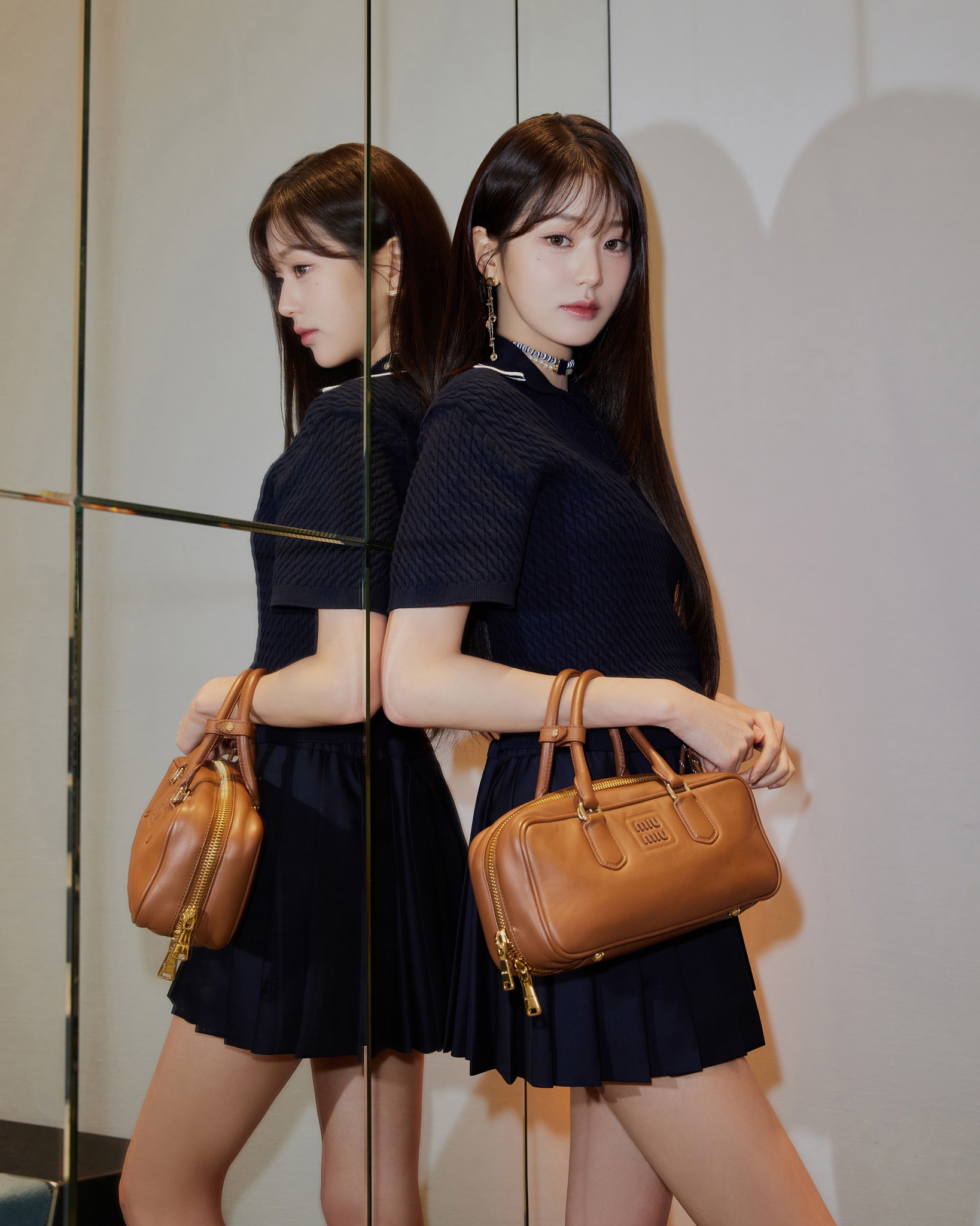 WonyoungJang celebrated the launch of her #MiuMiuSelect curating a