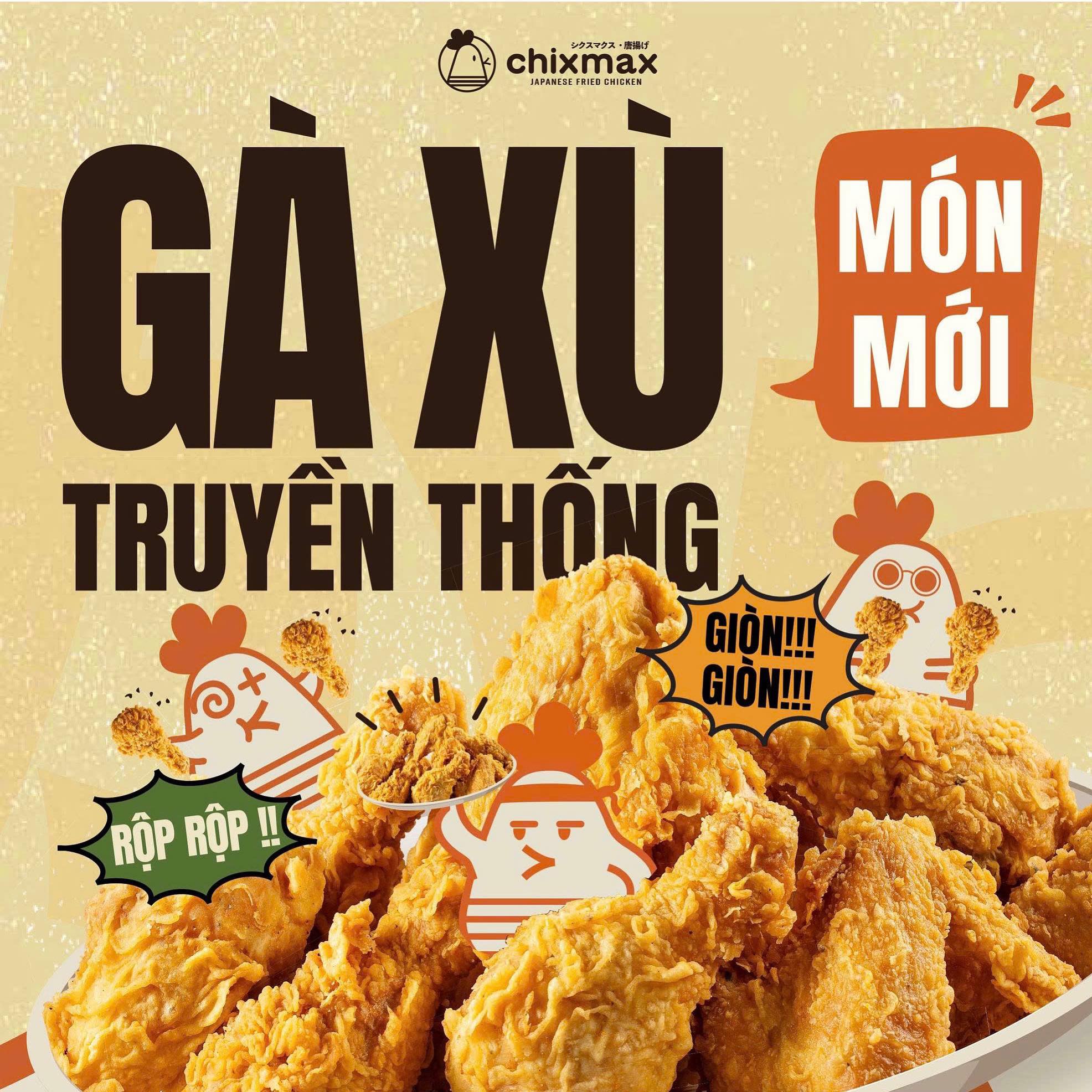 Chixmax - Gà Tươi Rán Nhật Bản
