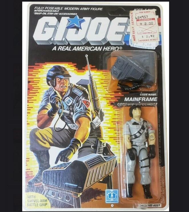 G.I. - 1986 G.I. Joe Computer Specialist: Mainframe Source: Action ...