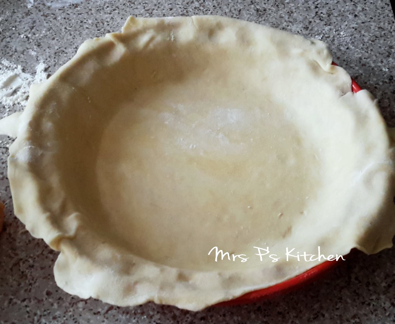 Mrs P's Kitchen - [ 酥脆奶油派皮Pie Crust] 做蘋果派，南瓜派時用的派皮Pie...