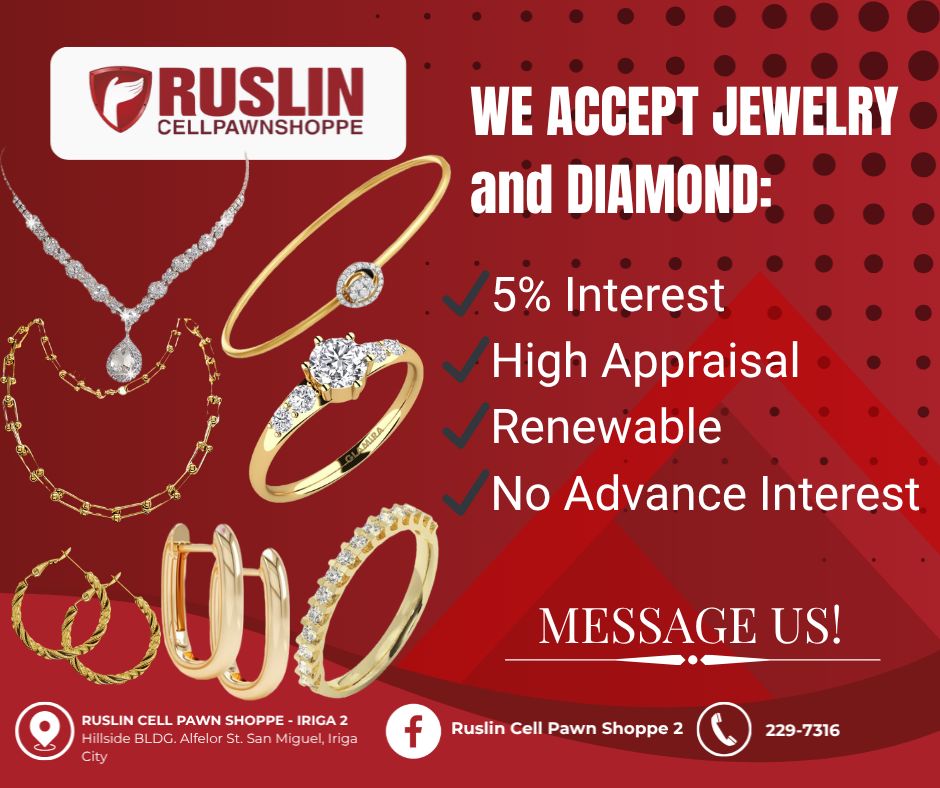 Ruslin Cell Pawn Shoppe | Naga City