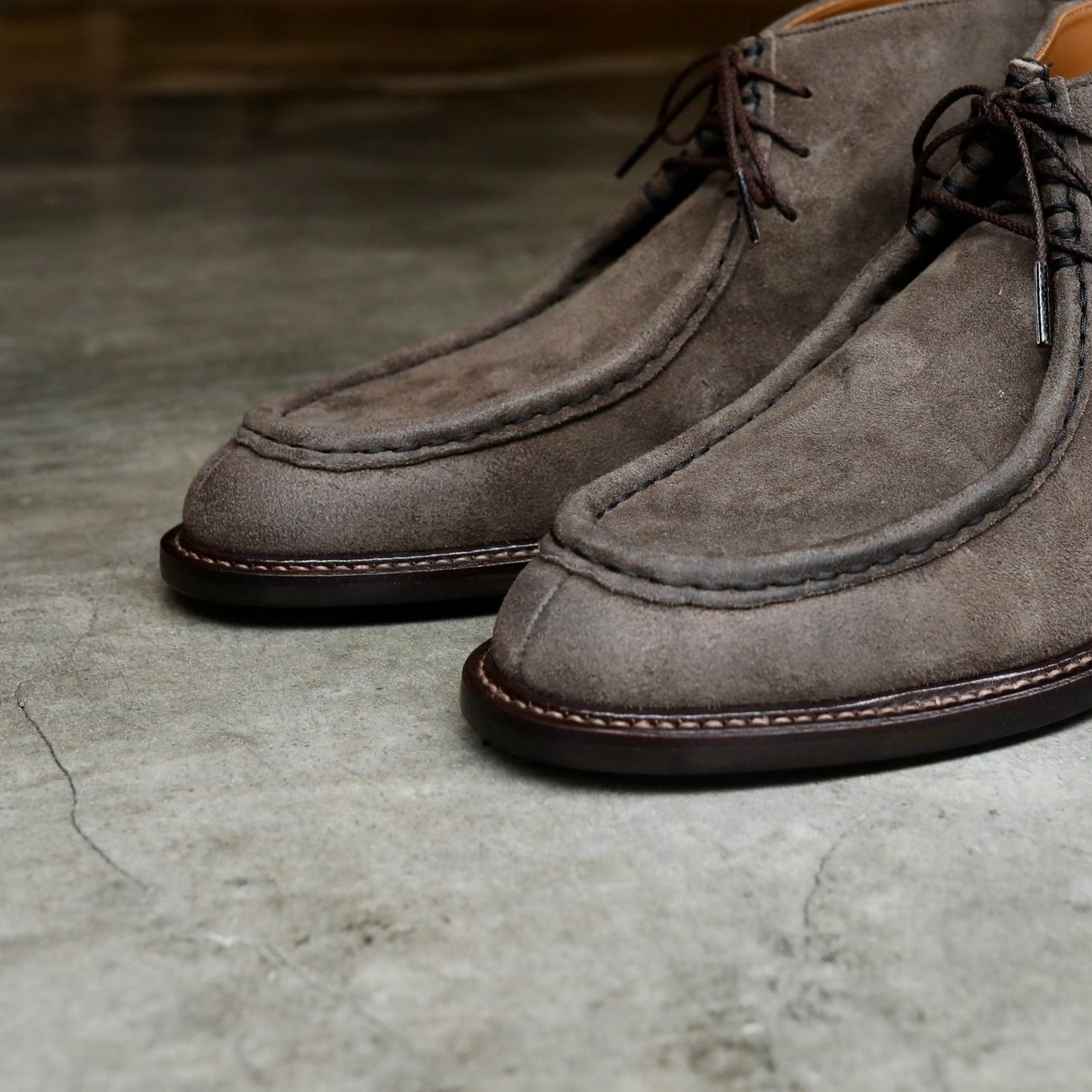 Old Joe Brand - “The Hiker” Distressed Leather Tyrolean Boots