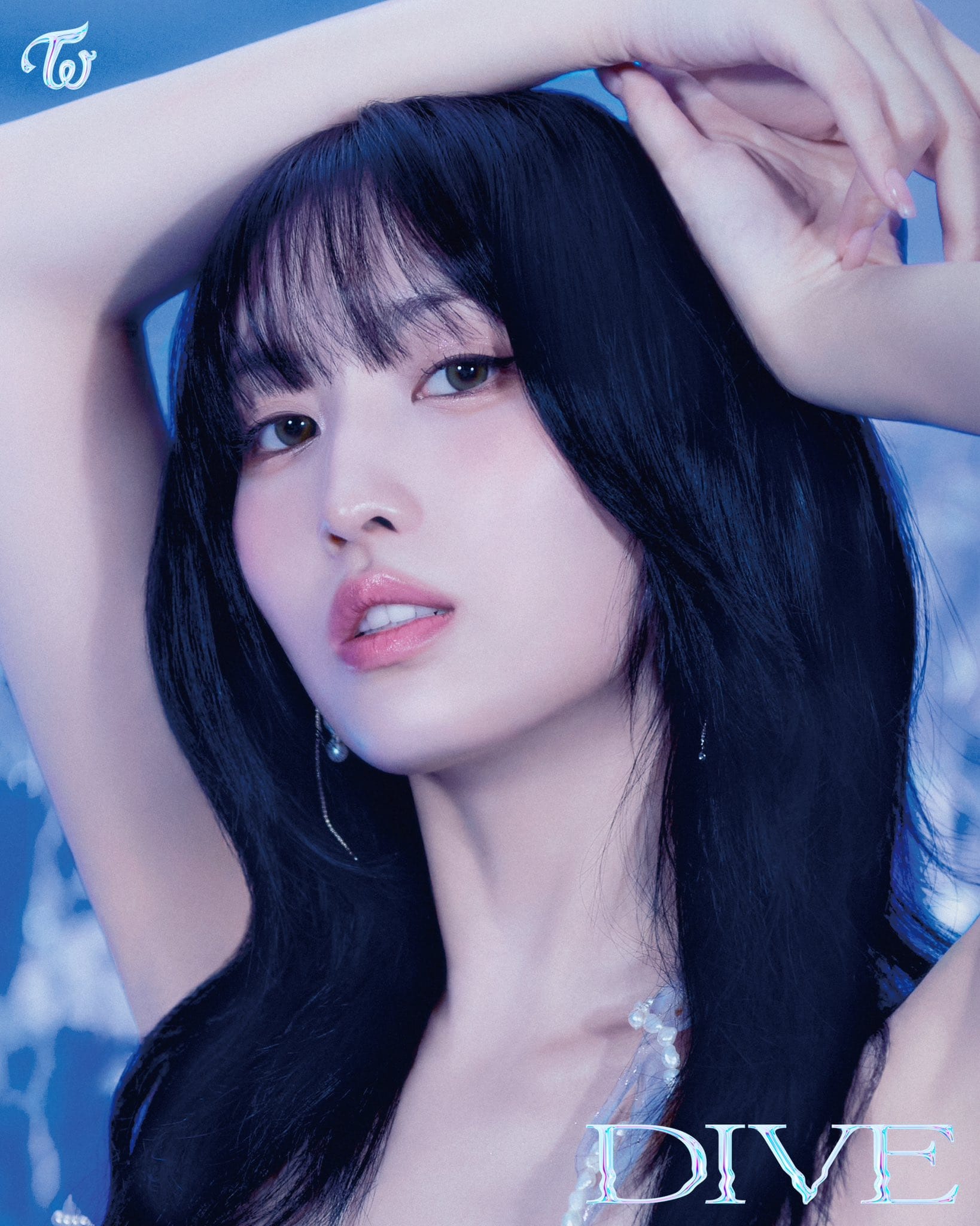 TWICE MOMO うちわ DIVE JAPAN 5th ALBUM ONCE - TWICE JAPAN 5th ALBUM『DIVE』 2024.07.17 Release 🫧 MOMO