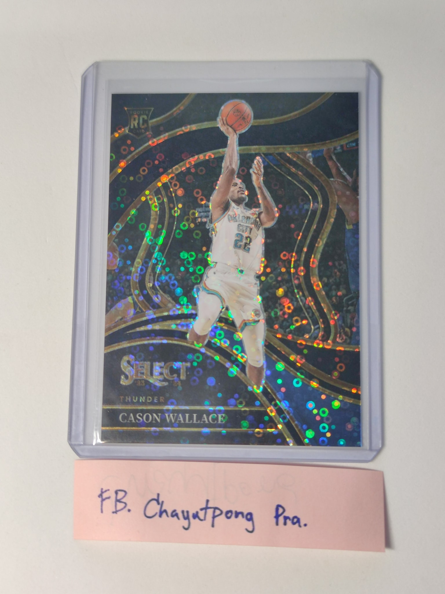 Cason Wallace RC Select Courtside Black Disco 1/1 1400$ shipped