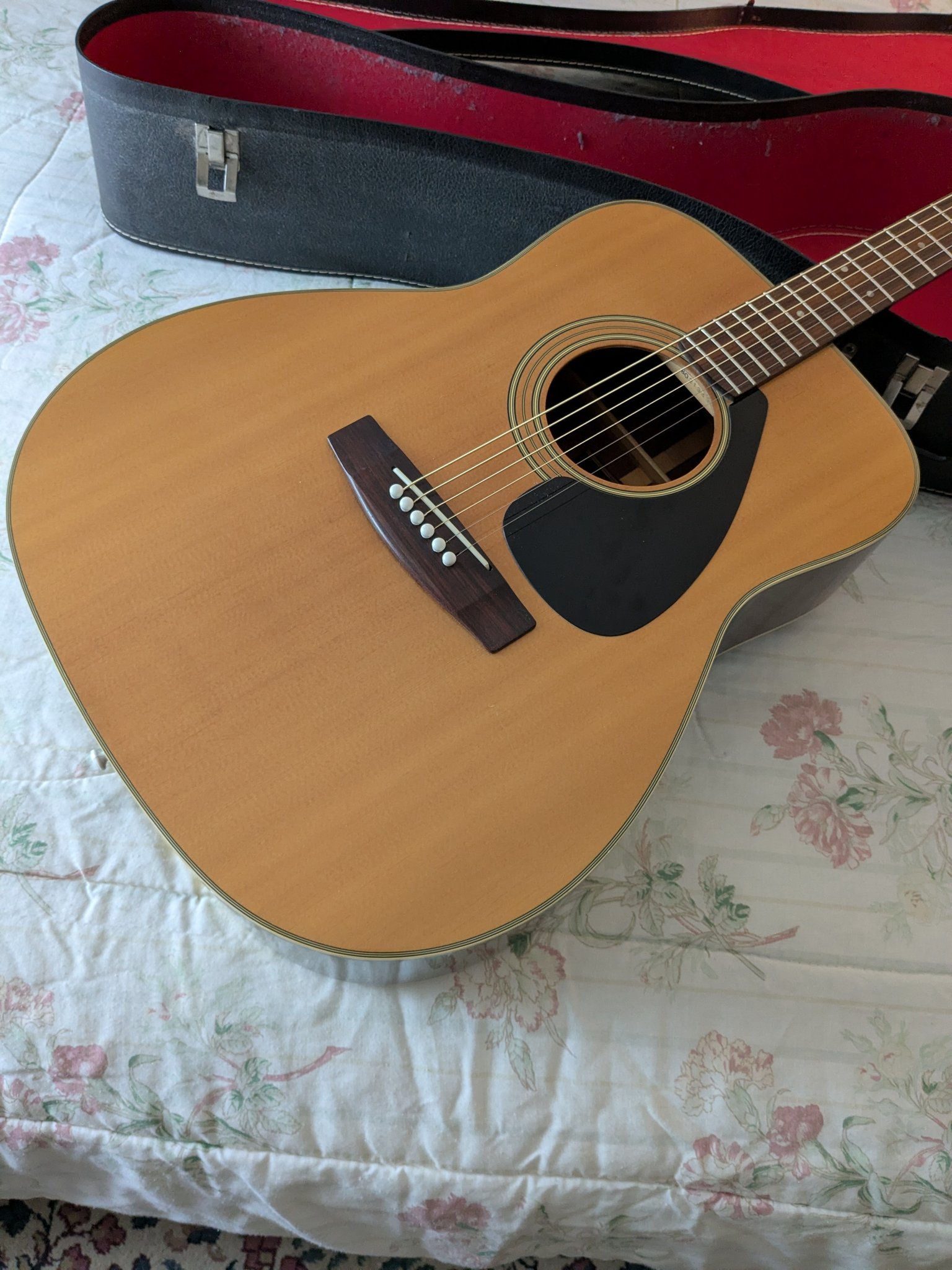 Yamaha FG-152 1976 orange label made in Japan