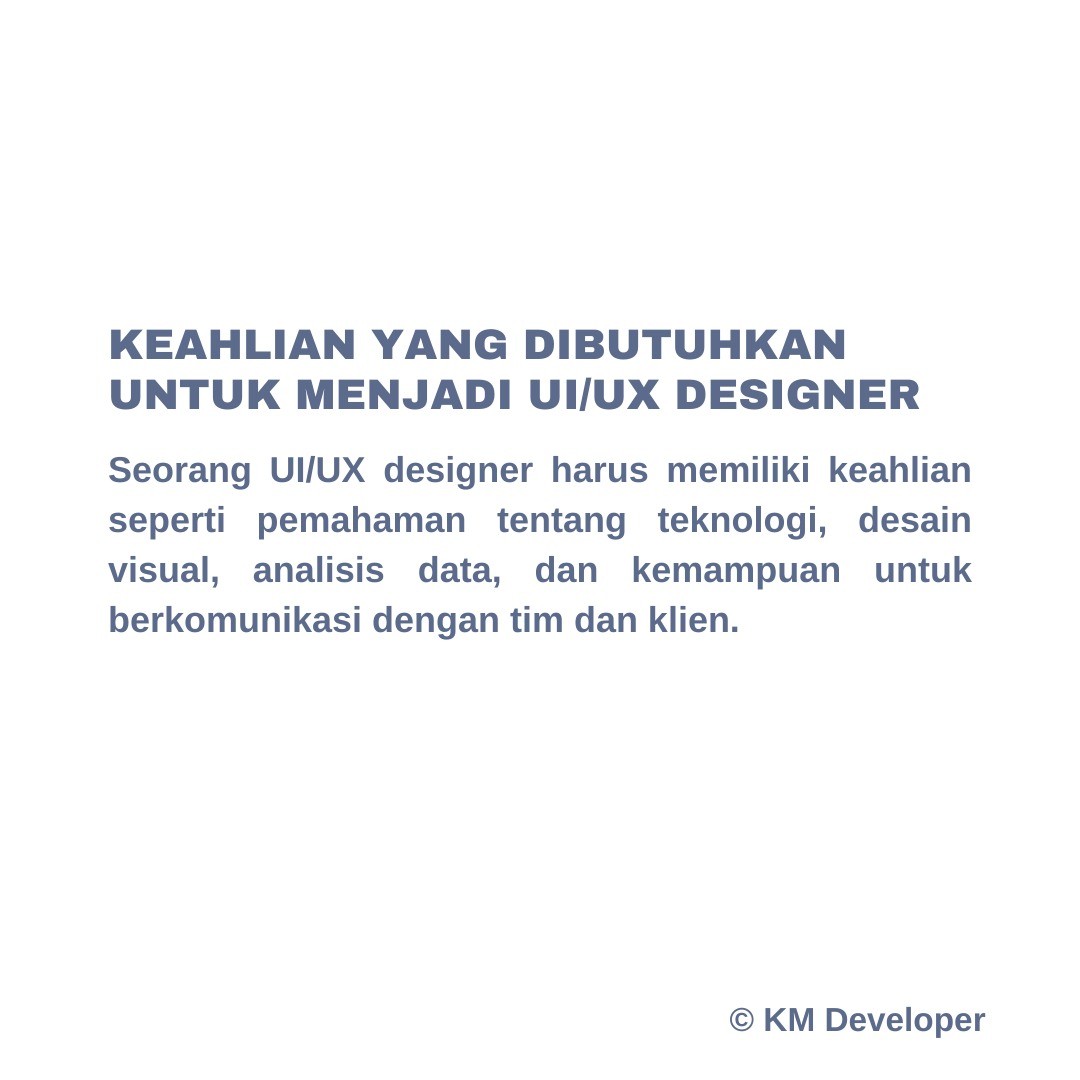 KM Developer | Bogor