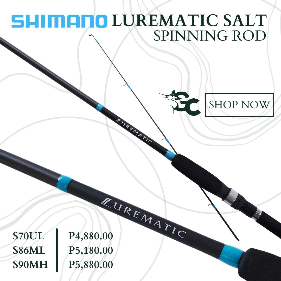 SHIMANO LUREMATIC S86ML S70UL 2本セット Shimano Lurematic Salt fishing rods available