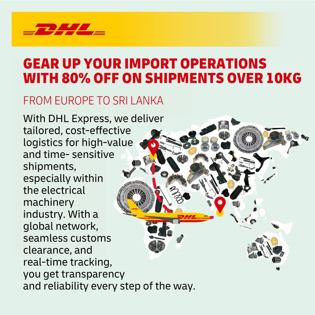 DHL Sri Lanka - DHL is making green logistics a reality in 2050. We are ...