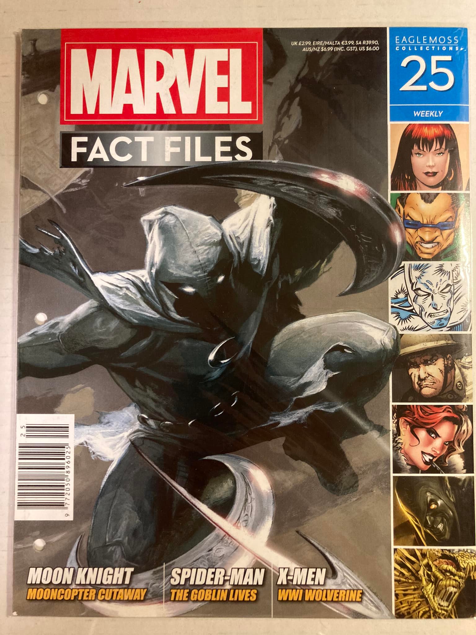 Marvel Fact Files from Eaglemoss.