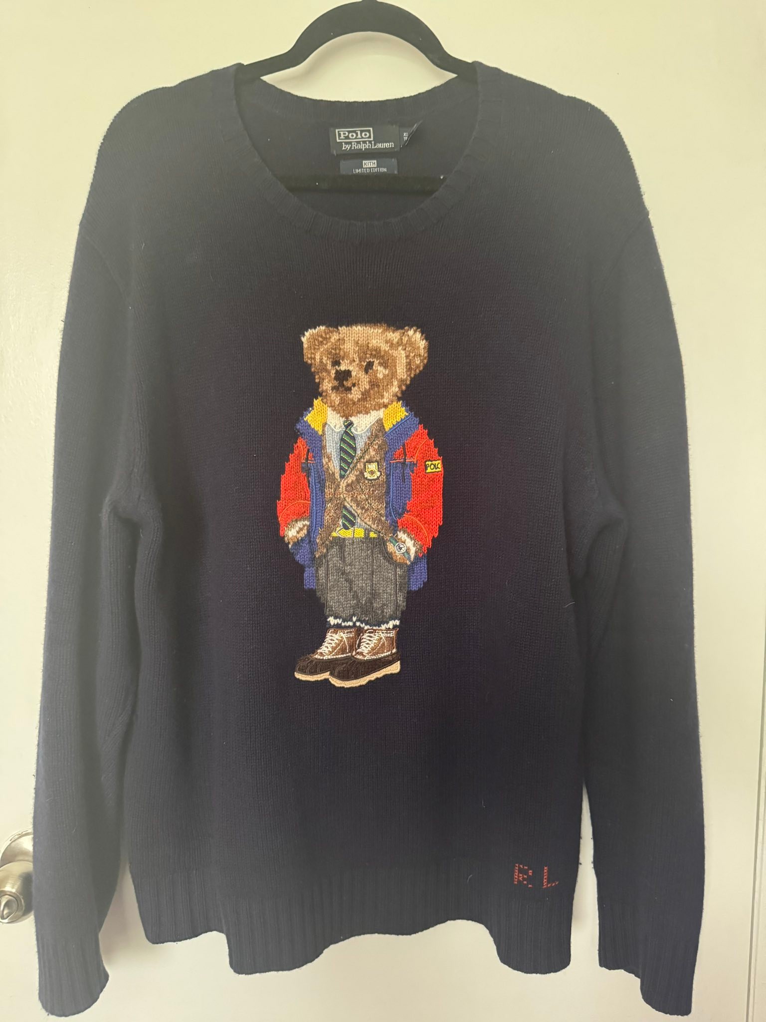 Polo Ralph Lauren x Kith Bear Sweater Size XL. Only 250 made. DM