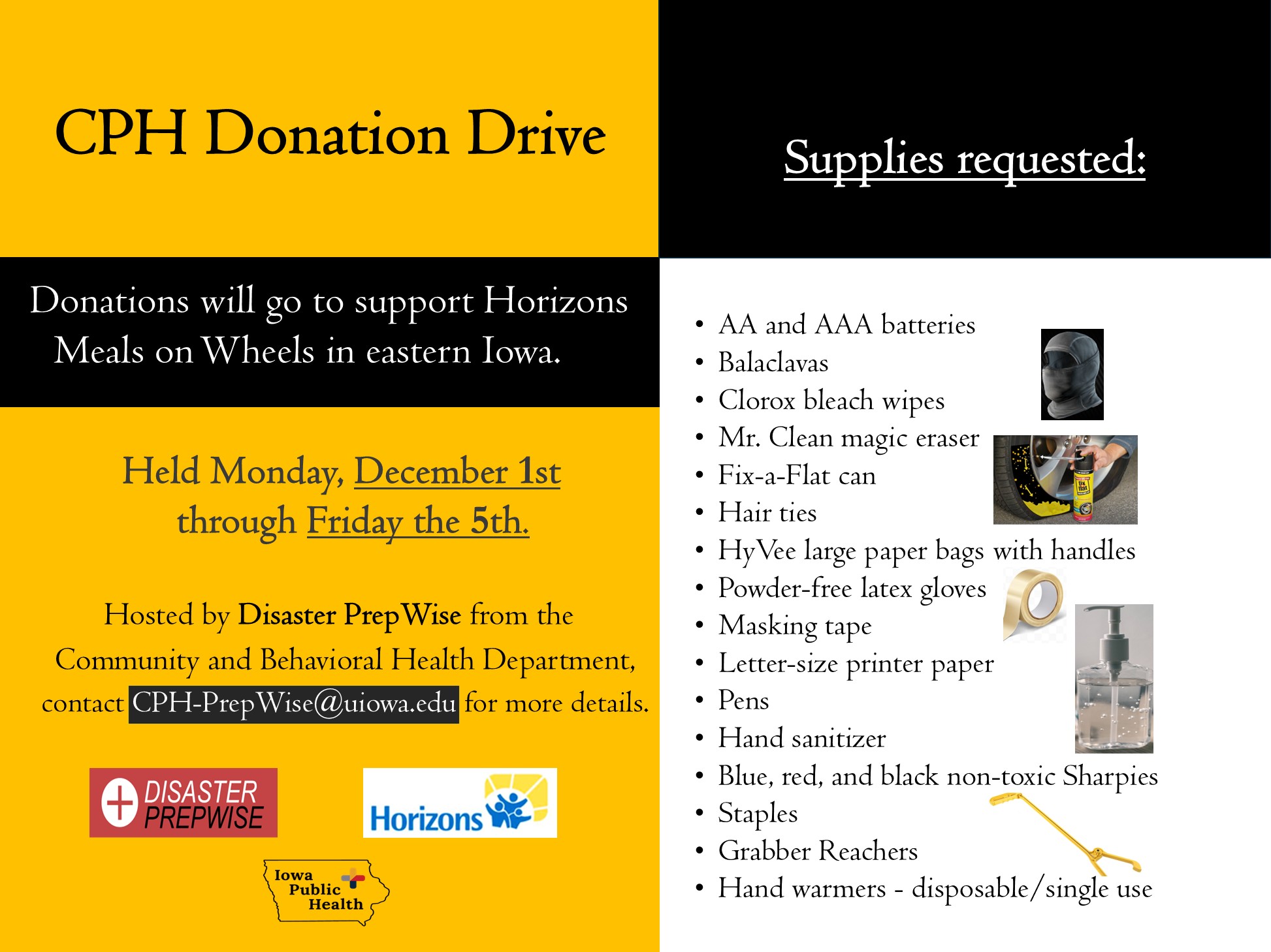 Disaster Prepwise | Iowa City IA