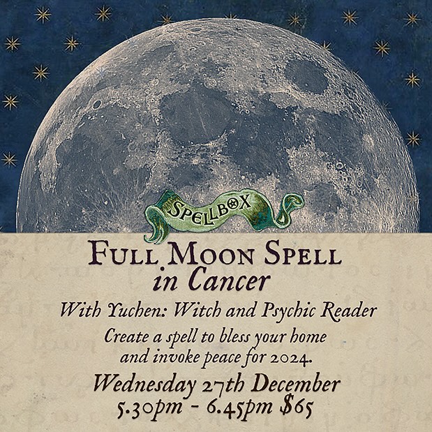 SpellBox - Join us tonight for the last full moon of the...