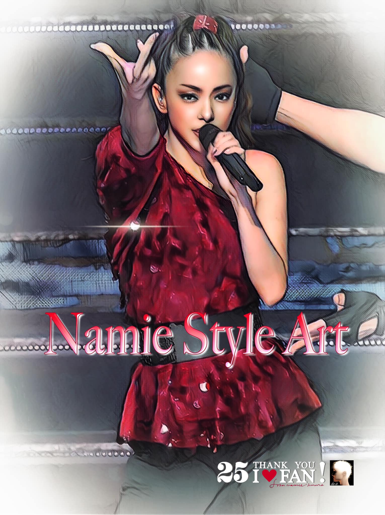 安室奈美恵「25 THANK YOU I FAN」6点グッズ - アイドル