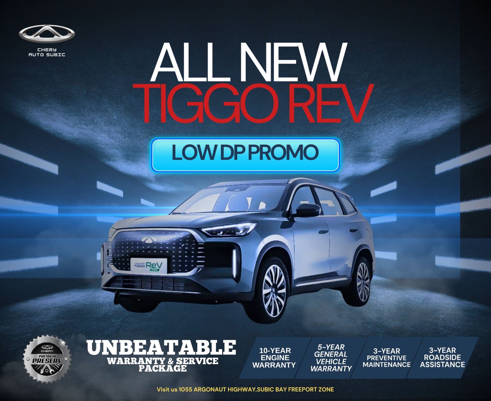 Chery Auto - Subic - Hop in your brand-new CHERY Tiggo crossover with ...