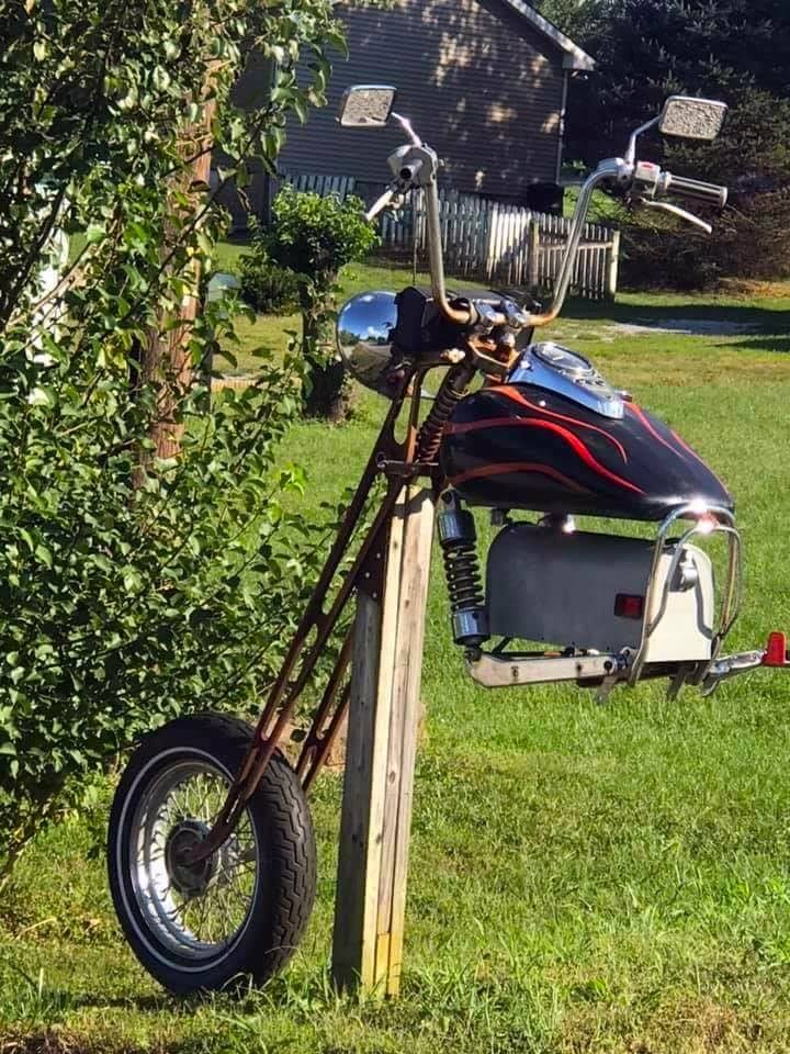 Harley - Custom chopper mailbox. 💯 | Facebook