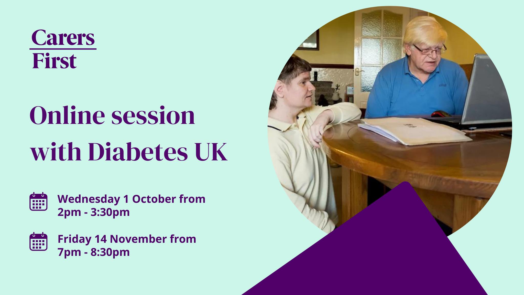 Carers - Join our online sessions with Diabetes UK to gain a better ...