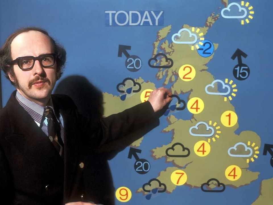 Michael Fish is 80 today, Happy... - Seventies Time-Machine